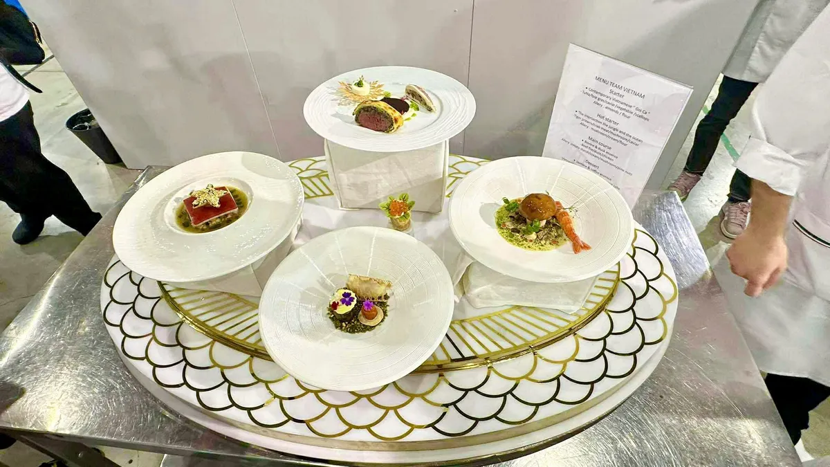 Ẩm thực Việt Nam tỏa sáng tại Thế vận hội Ẩm thực 2025 ở Italy- Ảnh 2.