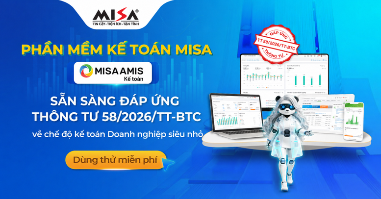 Phần mềm MISA tích hợp AI cho kế toán doanh nghiệp siêu nhỏ- Ảnh 1.